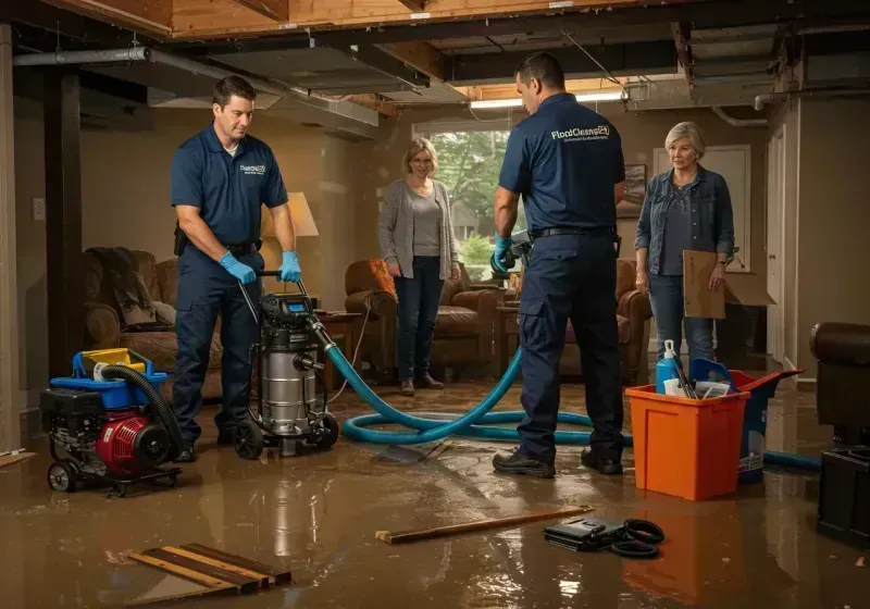 Basement Water Extraction and Removal Techniques process in Hiawatha, KS